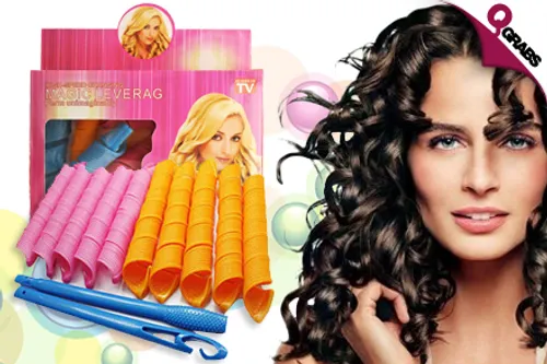 From QR29, Have Those Long-Lasting Spirals You Want with Hair Curl Formers! (Up to QR118 Value)